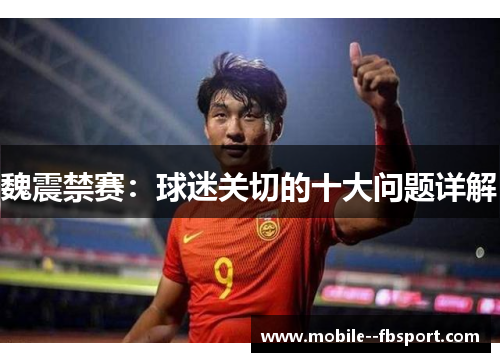 魏震禁赛：球迷关切的十大问题详解