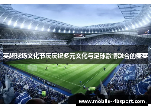 英超球场文化节庆庆祝多元文化与足球激情融合的盛宴